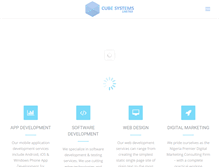 Tablet Screenshot of cubesystemsltd.com
